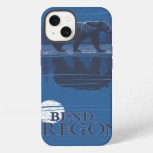 Bear in Moonlight - Bend, Oregon iPhone Case