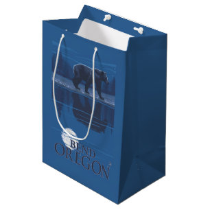 Bear in Moonlight - Bend, Oregon Medium Gift Bag