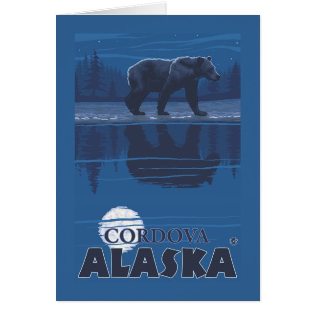Bear in Moonlight - Cordova, Alaska (Front)