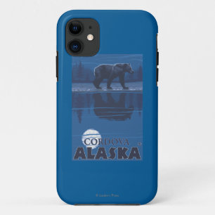 Bear in Moonlight - Cordova, Alaska iPhone 11 Case