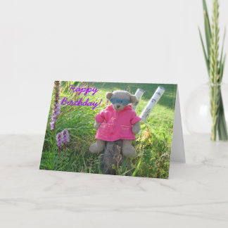 Bear-in-Shades, Happy Birthday! Card