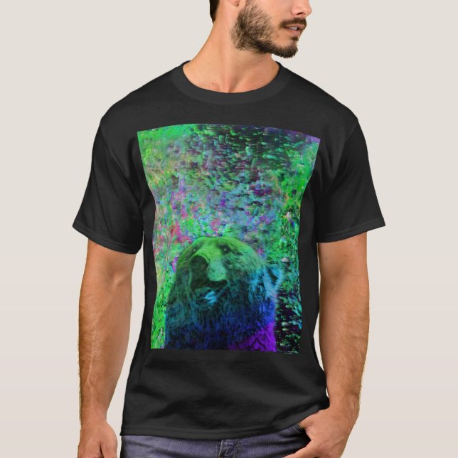 Bear in Space T-Shirt (Front)