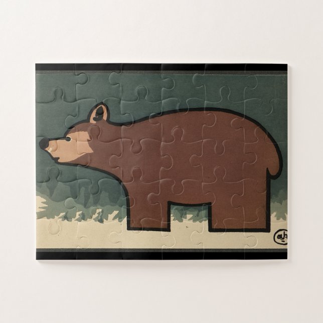 Bear Jigsaw Puzzle (Horizontal)