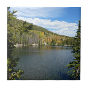Bear Lake at Rocky Mountain National Park Ceramic Tile