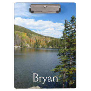 Bear Lake at Rocky Mountain National Park Clipboard
