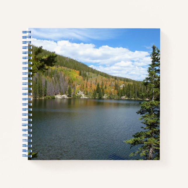 Bear Lake at Rocky Mountain National Park Notebook (Front)