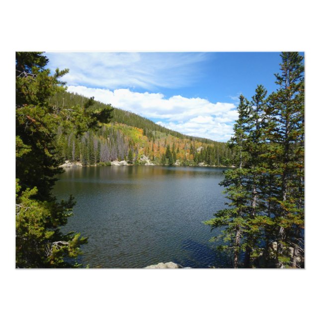 Bear Lake at Rocky Mountain National Park Photo Print (Front)
