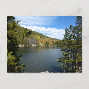 Bear Lake at Rocky Mountain National Park Postcard