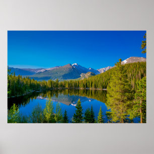 Bear Lake at Rocky Mountain National Park Poster