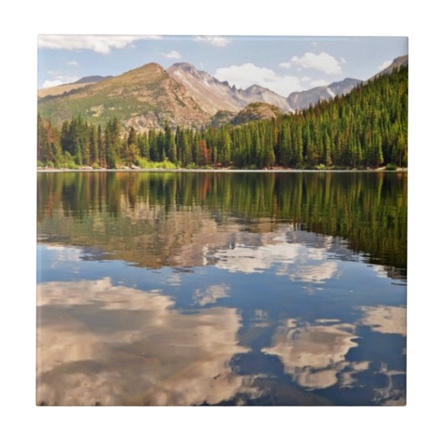 Bear Lake. Colorado. Ceramic Tile (Front)