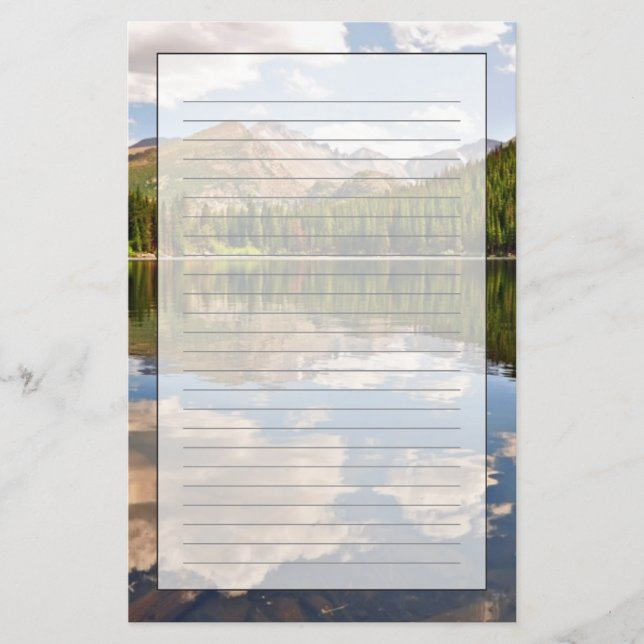 Bear Lake. Colorado. Stationery (Front)