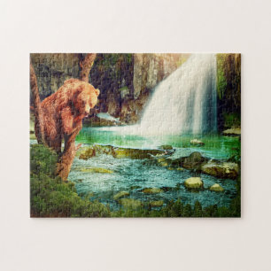 Bear lake jigsaw puzzle