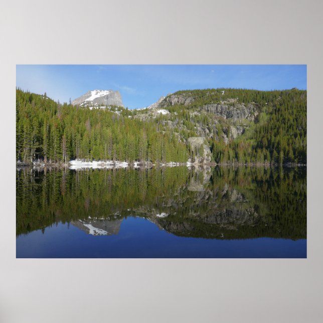 Bear Lake Reflection I Poster (Front)