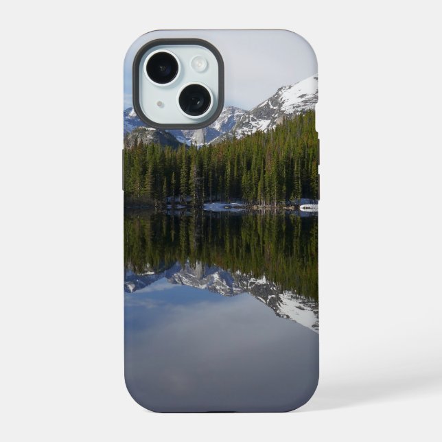 Bear Lake Reflection II iPhone 15 Case (Back)