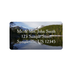 Bear Lake Reflection II Label