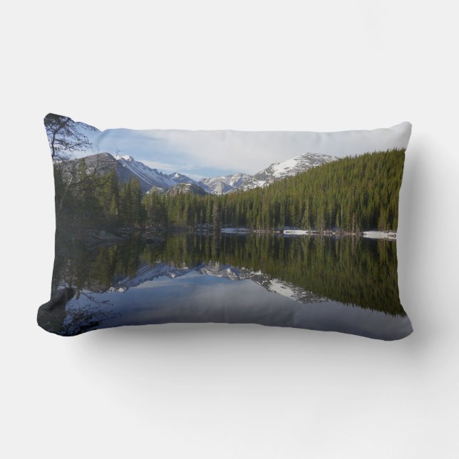 Bear Lake Reflection II Lumbar Cushion (Front)