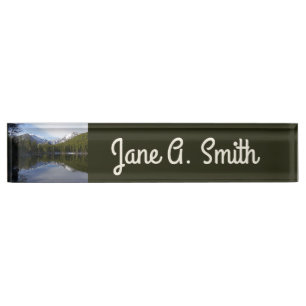 Bear Lake Reflection II Nameplate