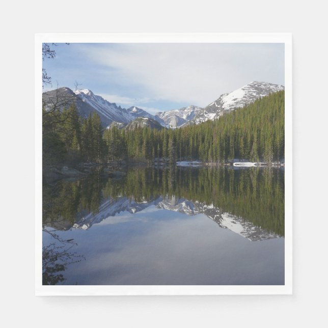 Bear Lake Reflection II Napkin (Front)