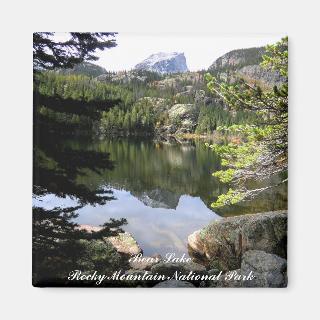 Bear Lake Rocky Mountain National Park Magnet (Front)