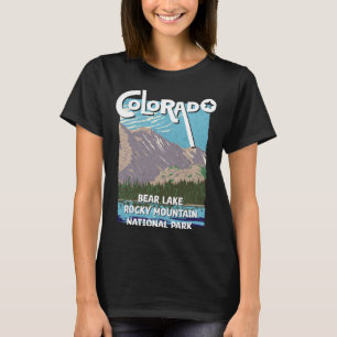 Bear Lake Rocky Mountains National Park Colorado T-Shirt