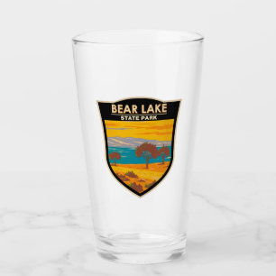 Bear Lake State Park Utah Vintage  Glass