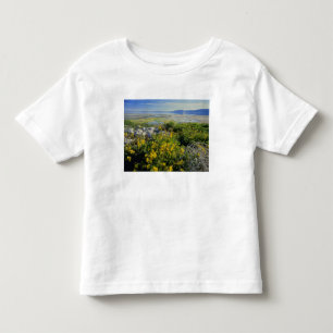 BEAR LAKE, UT, US, monkey-flower & tumbleweed, Toddler T-Shirt