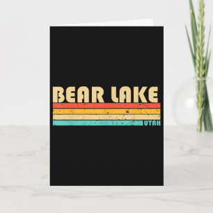 Bear Lake Utah Funny Fishing Camping Summer Card