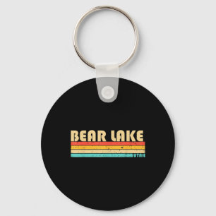 Bear Lake Utah Funny Fishing Camping Summer  Key Ring