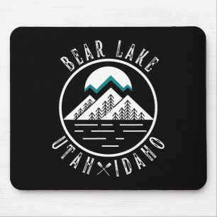 Bear Lake Utah Idaho Camping Boating Mouse Pad