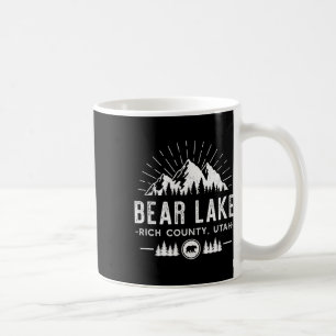 Bear Lake Utah - Mountain Skiing Hiking Fishing Coffee Mug