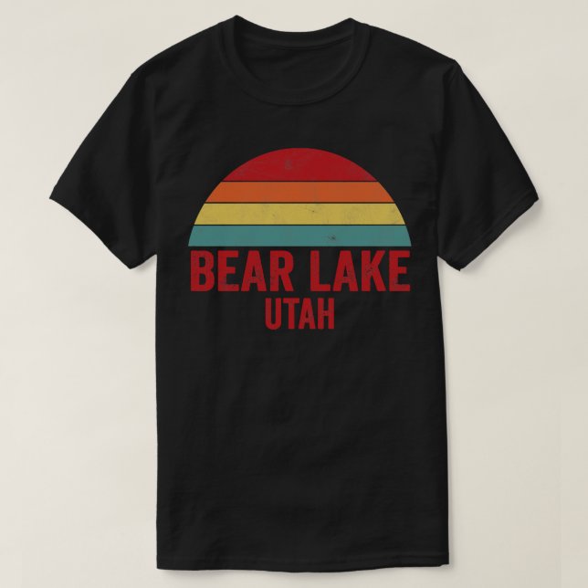 Bear Lake Utah T-Shirt (Design Front)