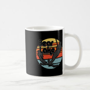 Bear Lake Utah Water Skiing Water Ski Retro Vintag Coffee Mug