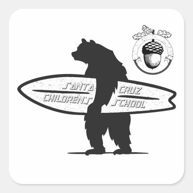 Bear Logo Stickers (Front)