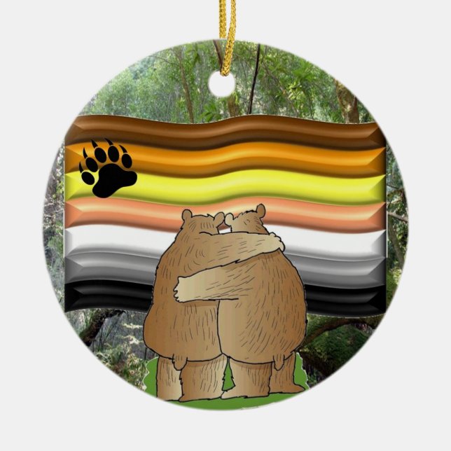 Bear Love Ornament (Front)