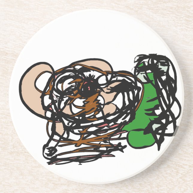 Bear  lover  coaster (Front)