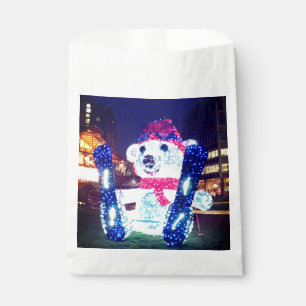 Bear , made of light favour bag