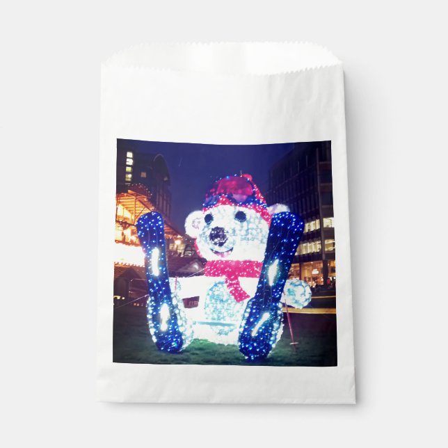 Bear , made of light favour bag (Front)