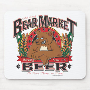 Bear-Market-Beer Mouse Pad