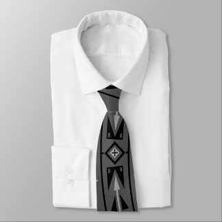 Bear Medicine Gray Tie