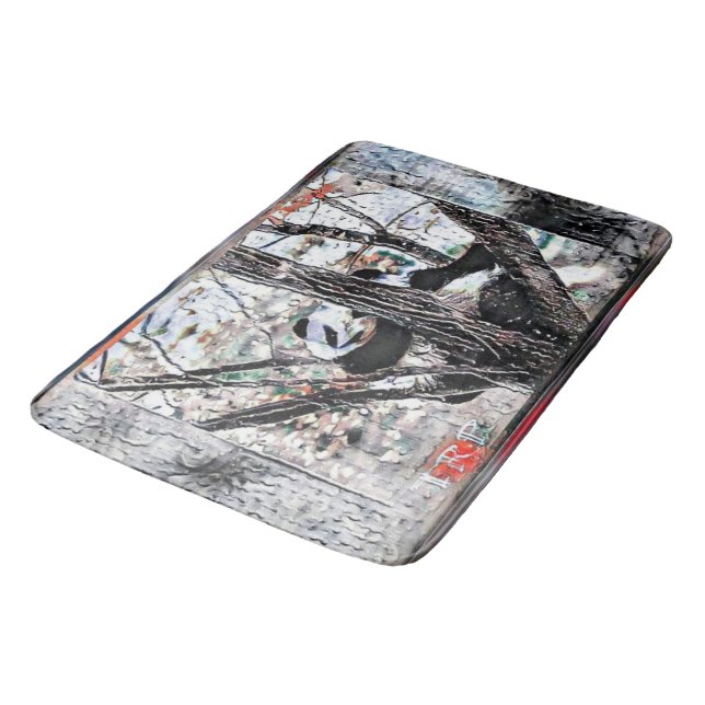 Bear Models: Panda Life 01-03 Bath Mat (Angled)