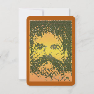 BEAR MOSAIC Greeting Card