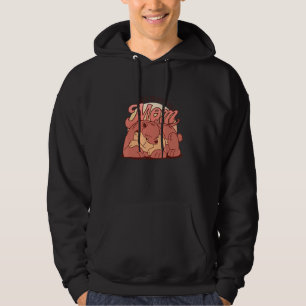 Bear Mother Saying With Heart Best Mother Hoodie