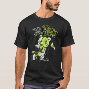 Bear Moto Dripping Retro High OG Visionaire Volt 1 T-Shirt