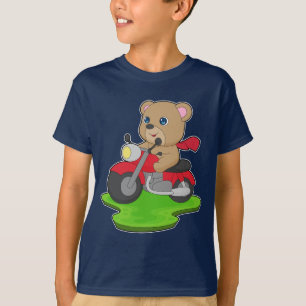 Bear Motorcycle T-Shirt