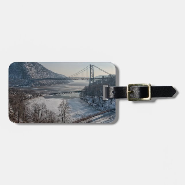 Bear Mountain Bridge Luggage Tag (Front Horizontal)