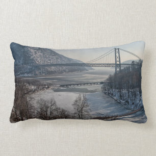 Bear Mountain Bridge Lumbar Cushion
