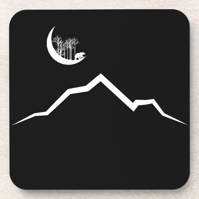 Bear Mountain Moon Coaster (Front)