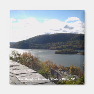 Bear Mountain Overlook, Hudson River, NY Magnet