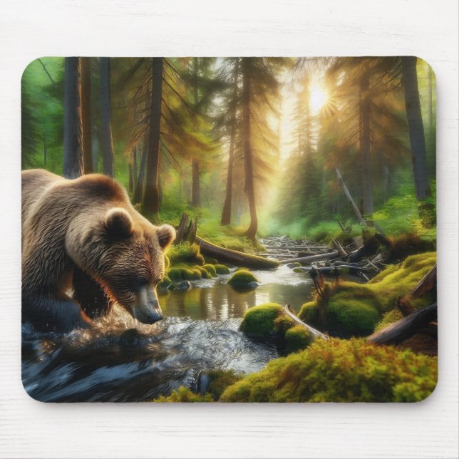 Bear Mouse Pad (Front)
