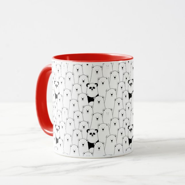 bear mug (Front Left)